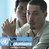 7 травня 2013 - Щороку, програма Добровольців Організації Об'єднаних Націй (ДООН) мобілізує близько 7000 добровольців на службу в 130 країнах для програм Організації Об'єднаних Націй в сфері миру та розвитку