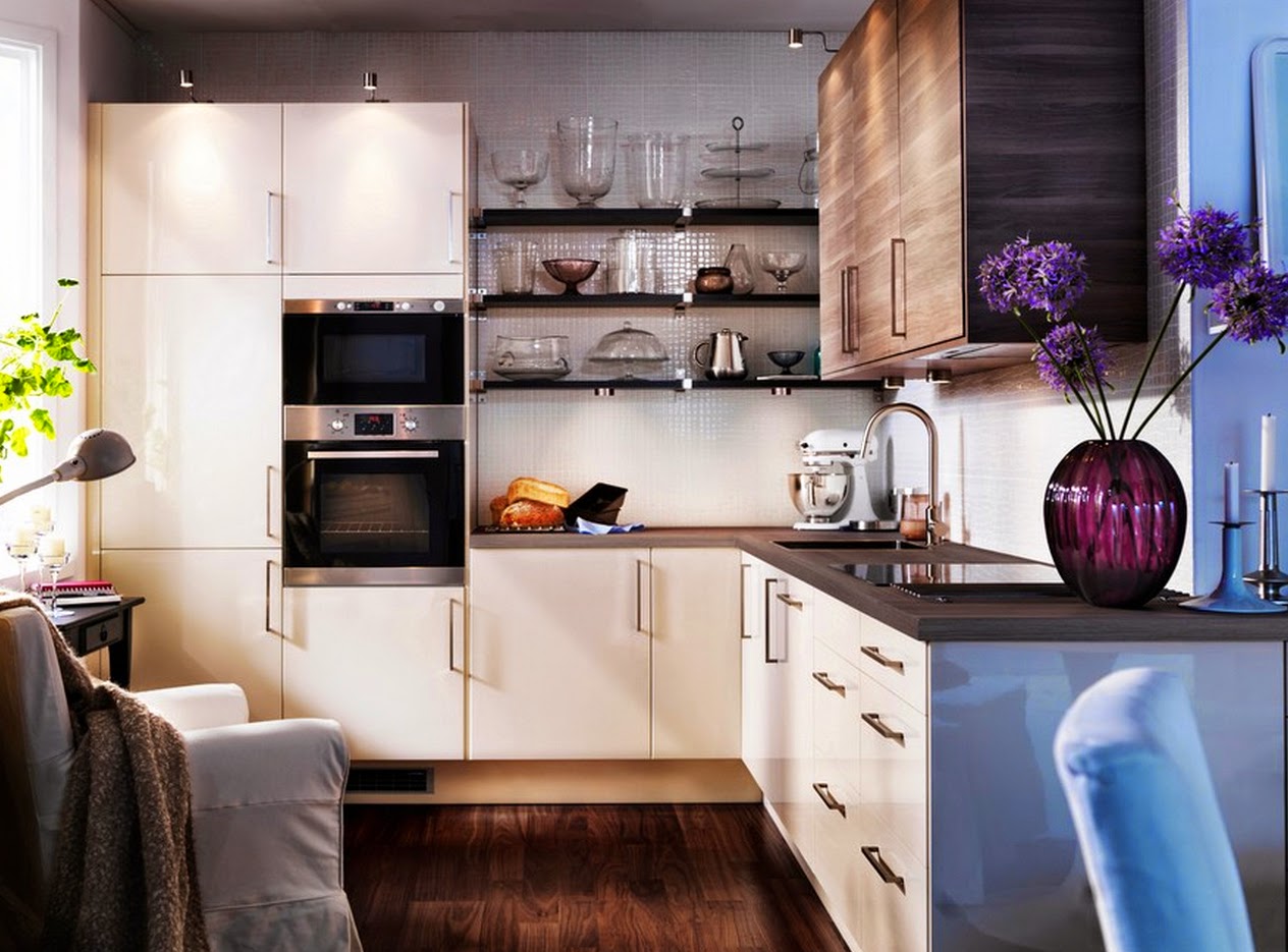 Практичні поради: маємо кухонний гарнітур в кухні 6 кв