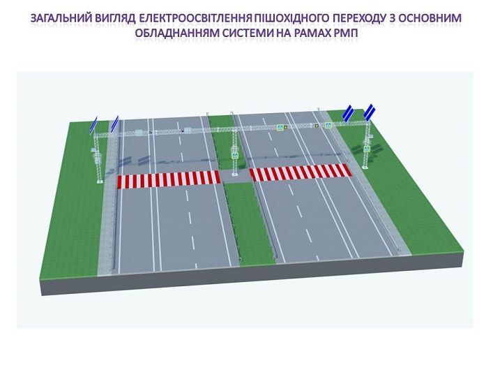 У Житомирській області на трасі М-06 (Київ-Чоп) планують встановити 30 систем освітлення на сонячних батареях